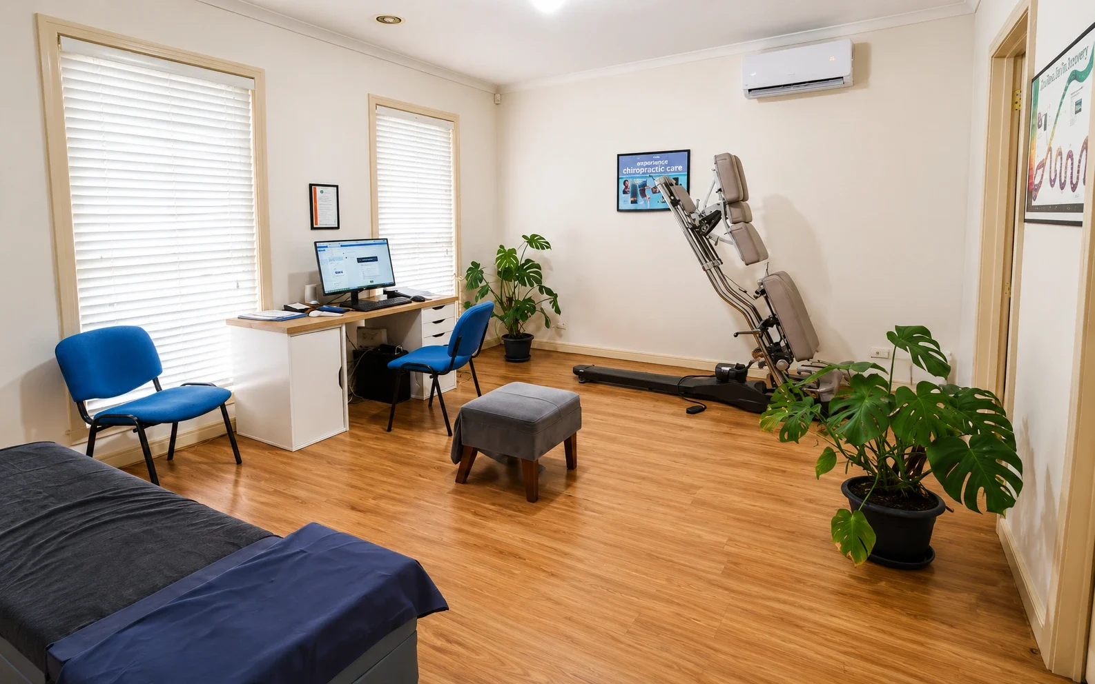 My Chiropractic Place Caroline Springs Clinic tretment area